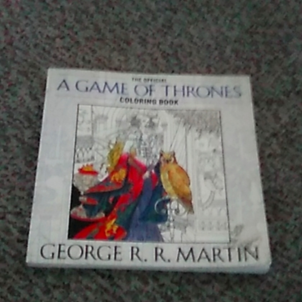 Game of thrones coloring book
